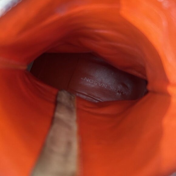 Mark Nason Italy 67179 Cross Side Zip Square Toe Ankle Boots Mens 10.5 - Picture 7 of 12